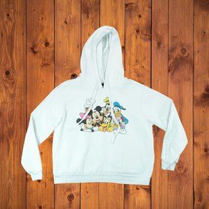 Disney Parks Mickey Mouse And Friends Long Sleeve Lightweight Hoodie Size‎ XL